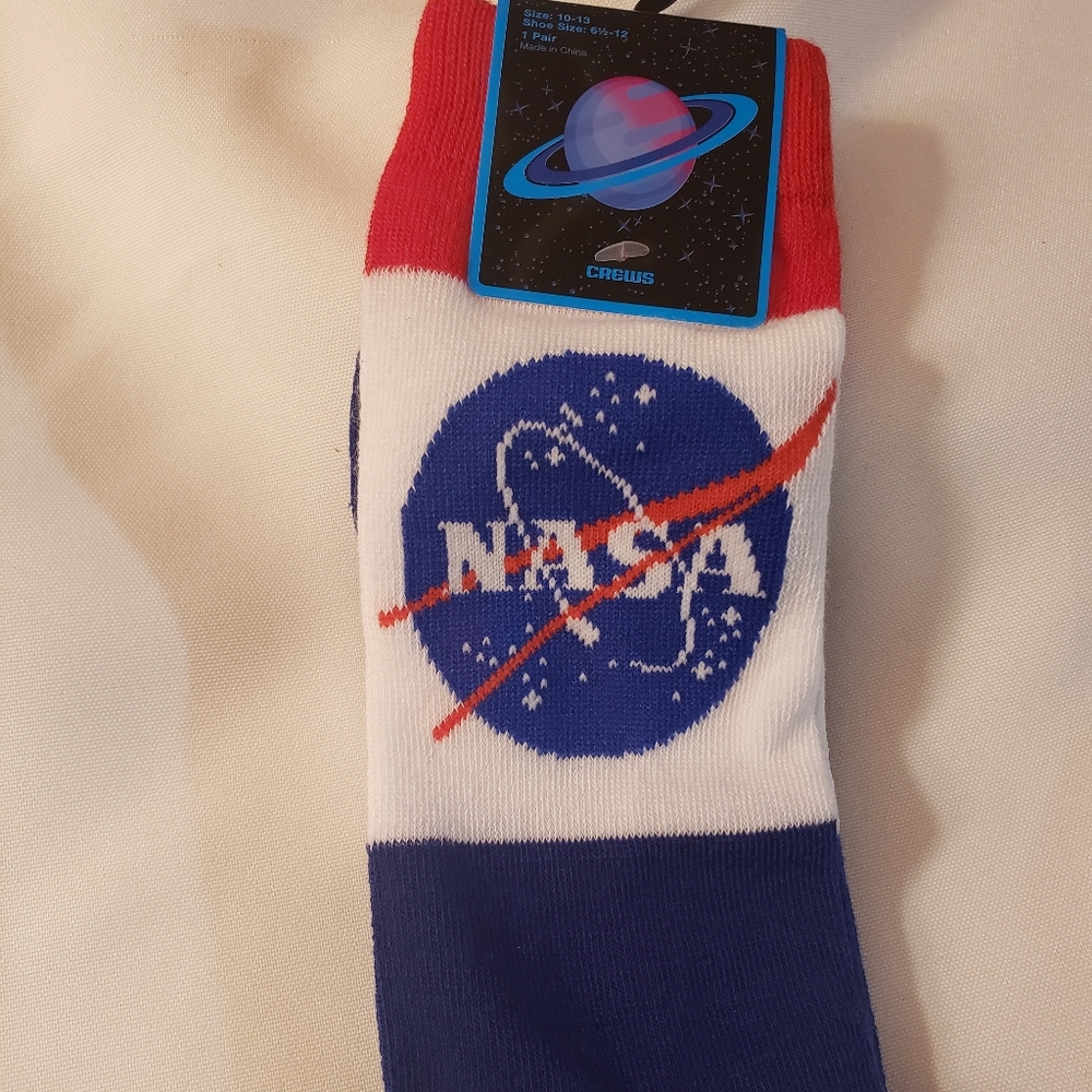 MENS SOCKS NASA SOCKS SIZE 10-13 P4